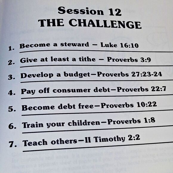 How to Manage Your Money : An In-Depth Bible Study on Personal Finances by Larry - Picture 2 of 10